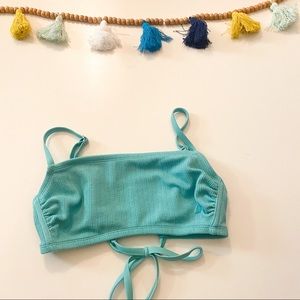 sea green bikini top